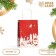 Crafts "Santa Claus with a snowman" 120g/m 15 x 8 x 21 cm