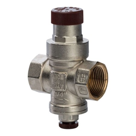 Редуктор давления STOUT SVS-0010-000020, 3/4", на выходе 1-4 бар, для манометра-1