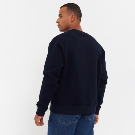 The male sweatshirt was launched, the color is dark blue, size 46 (m)-1