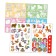 Reusable stickers set “Riddles for the smallest”, A4, 2 pcs.