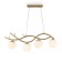 Suspended lamp Freya Fr8014PL-04BS Rosella, 820x130x1300 mm, E27, 4x60W, brass color