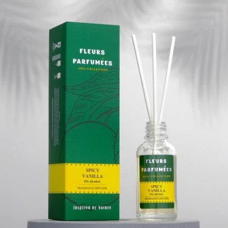 Aromatic diffuser "Fleurs", 30 ml, Spicy Vanilla