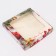 Gift box team with the window "New Year's branches", 16 x 16 x 3 cm