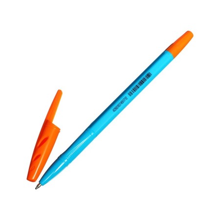 Ballpoint handle Berlingo Tribase Fuze, node 0.7 mm, blue ink, mix-6