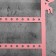 Top for jewelry "monogram" 14 × 14 × 24 cm, thickness 3 mm, pink color
