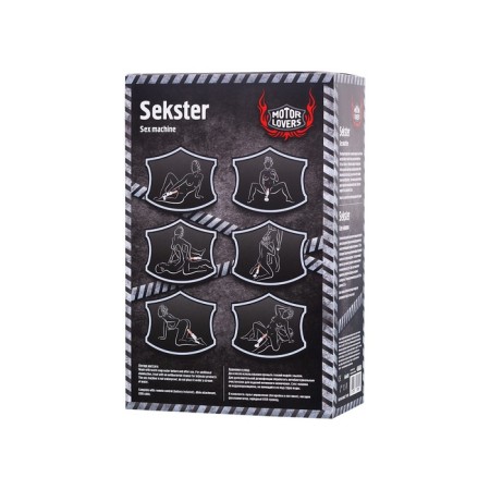 Motorlovers Sekster sex machine, 29 cm, white color-8
