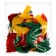 Airy ball 12 "" Happy Knowledge Day ", color mix set 50 pcs.