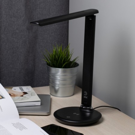 LED desktop lamp, black color-7