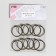 Ring for the cornice, connective, d = 35/38 mm, 10 pcs, bronze color