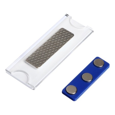Badge horizontal, external 77 x 27 mm, internal 75 x 25 mm, on magnet-3