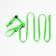 Kit for cats, width 1 cm, Osh 16.5-27 cm, fire 21-35 cm, leash 120 cm, green