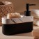 A soap dispenser with a Savanna Lines sponge stand, 400 ml