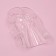 Mold for pouring chocolate Konfinetta "newlyweds", plastic, 13.5 × 9.5 × 4.6 cm, transparent