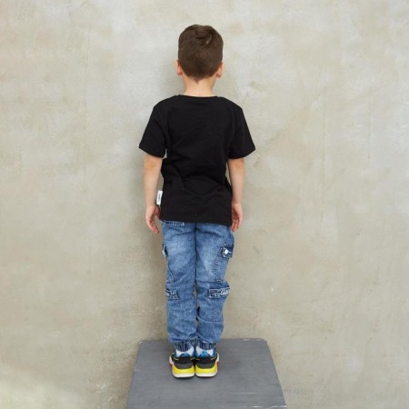 Children's T-shirt "OH, Boy" Mickey MaC, height 98-104, black-4