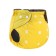 Panties-scammer, reusable, carbon-bamboo fabric, yellow color, from 0-36 months.