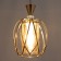 Light Bayerlux "Loerin" E27 40W gold 18x18x80 cm