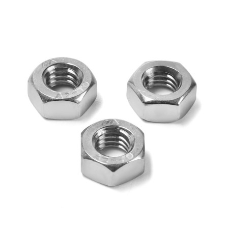 GAKE GAKKA, hexagonal, DIN934, stainless steel A2, M6, 100 pcs