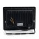 SAFFIT LED spotlight, SFL90-70, IP65, 70 W, 202x143x28.5 mm, glow of daytime