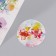 Stick paper "Flower watercolor" d = 3.8 cm 252 pcs in the roll