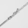Beads "desire" serenity, silver color, 50cm