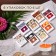 Hatter candles flavored in gift boxes, 48 ​​pcs