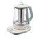 Electric kettle Galaxy Gl 0591, glass, 1200 watts, 1.5 l, backlight, quarrel, blue