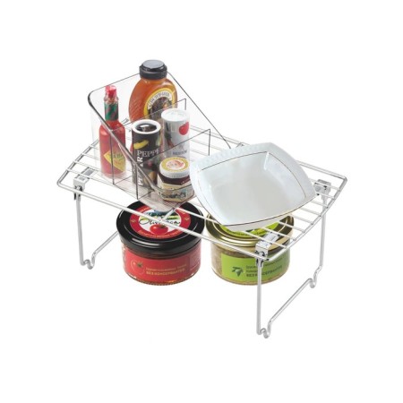 Barkly kitchen shelf, folding, silver-2