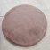 Plush mat Sofi de Marko, size 150x150 cm, color ash rose