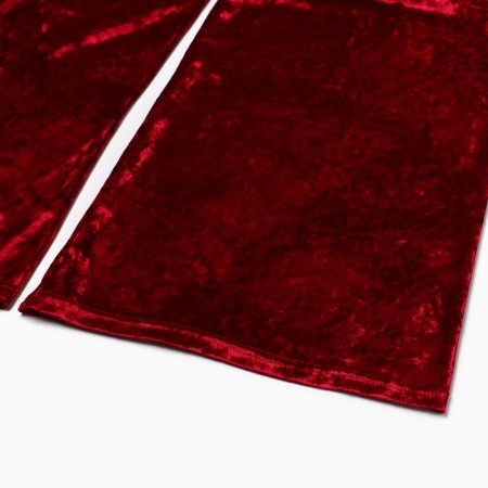 Home Women's Pants KAFTAN "velvet", 52-54, burgundy-2