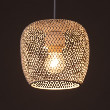 Lamp "Birra" 1xe27 40W white 15x15x100 cm.-3