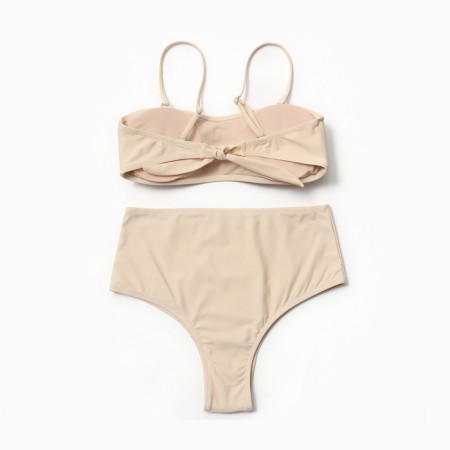 Separate Minaku swimsuit with top, milk color, size 48-6