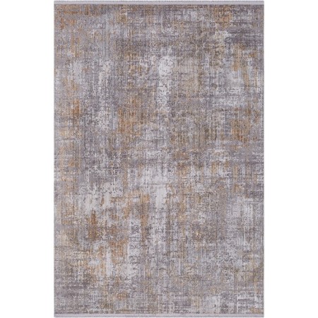 Rectangular carpet Sirma Seattle, size 80x150 cm, Acik Gri/Orta Gri color