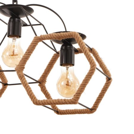 Lamp Bayerlux 85217/5 E27 40W Black 78x16x62-117 cm-3