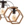 Lamp Bayerlux 85217/5 E27 40W Black 78x16x62-117 cm
