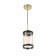 Lamp "Ellen" 1he27 40W gold 12x12x15-115 cm