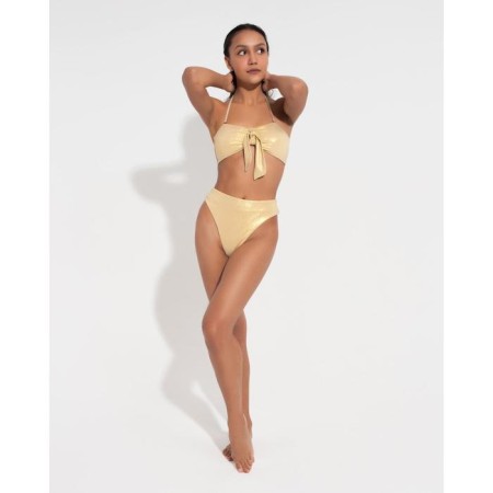 Women's swimsuit Minaku "Glow" Color Gold, size 50-2