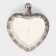 Ceramic "Heart" baking form, gray, 1 variety, Iran