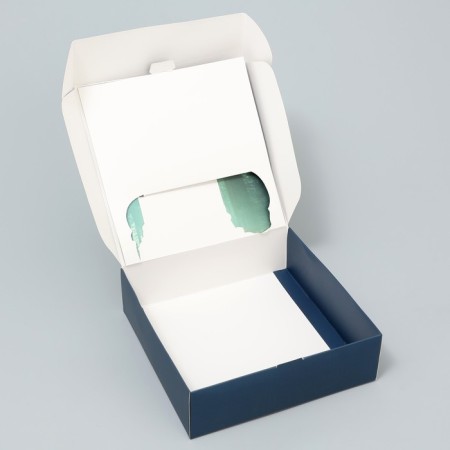 Gift folding box, packaging, “best”, 16.5 x 16.5 x 5 cm-6