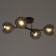 Brianna chandelier 4he27 40W black and gold 56x40x27 cm Bayerlux