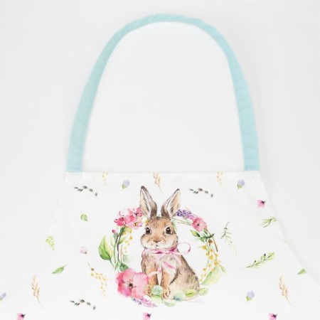 Apron Ethel "Easter rabbit" 60x70 cm, 100% hl, sarzha 190 g/m2-2