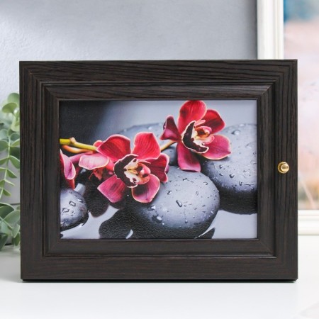 Key "Flowers" Wenge 19x24 cm mix