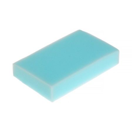 Torso car care sponge, 10 × 6 × 2 cm, blue