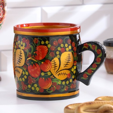 Mug "beer", hohloma, 500 ml-1