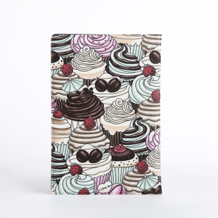 Cover for passport, beige color/multi -colored-1