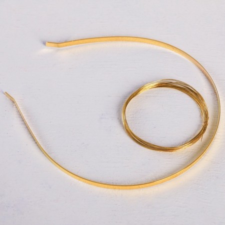 Set for creativity. Wedding crown "Dryad"-2