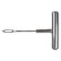 An awl for installing a tourniquet, a T-shaped metal handle, a replaceable needle atrk30