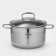 Orion pan, 3.5 l, d = 20 cm, glass cover, heat distribution bottom, induction