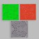 Reflective stickers "palm", 6.5 × 7 cm, 4 pcs on the sheet, color mix