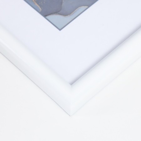 Photo frame plastic "Rainbow" 21x30 cm, white-2