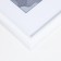 Photo frame plastic "Rainbow" 21x30 cm, white